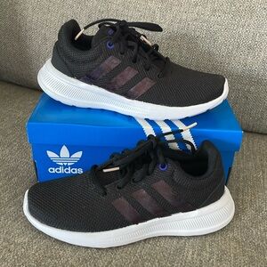 Size 6 Black Adidas 'Primegreen' Sneakers